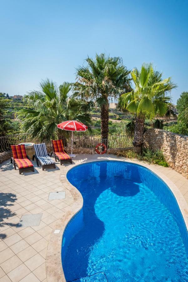 Sunset - Holiday Farmhouse With Large Private Pool In Island Of Gozo Надур Екстер'єр фото